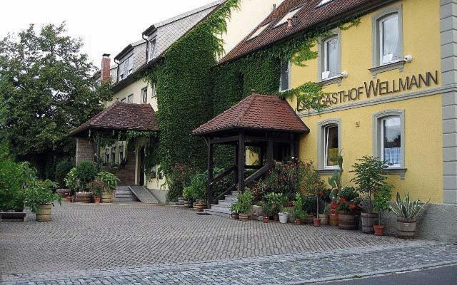 Отель Landgasthof Wellmann Markt Taschendorf Экстерьер фото